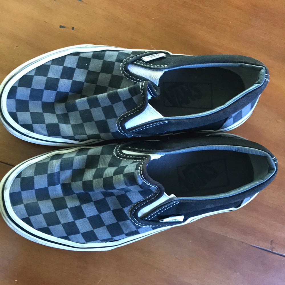Checkered Vans